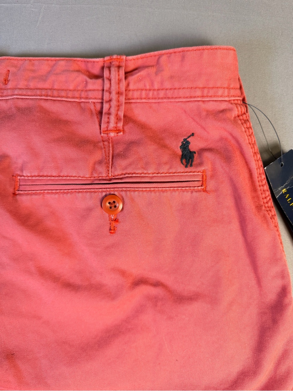 Ralph Lauren Men’s Relaxed Fit Nantucket Red Shorts Size 32 NWT - Picture 8 of 10